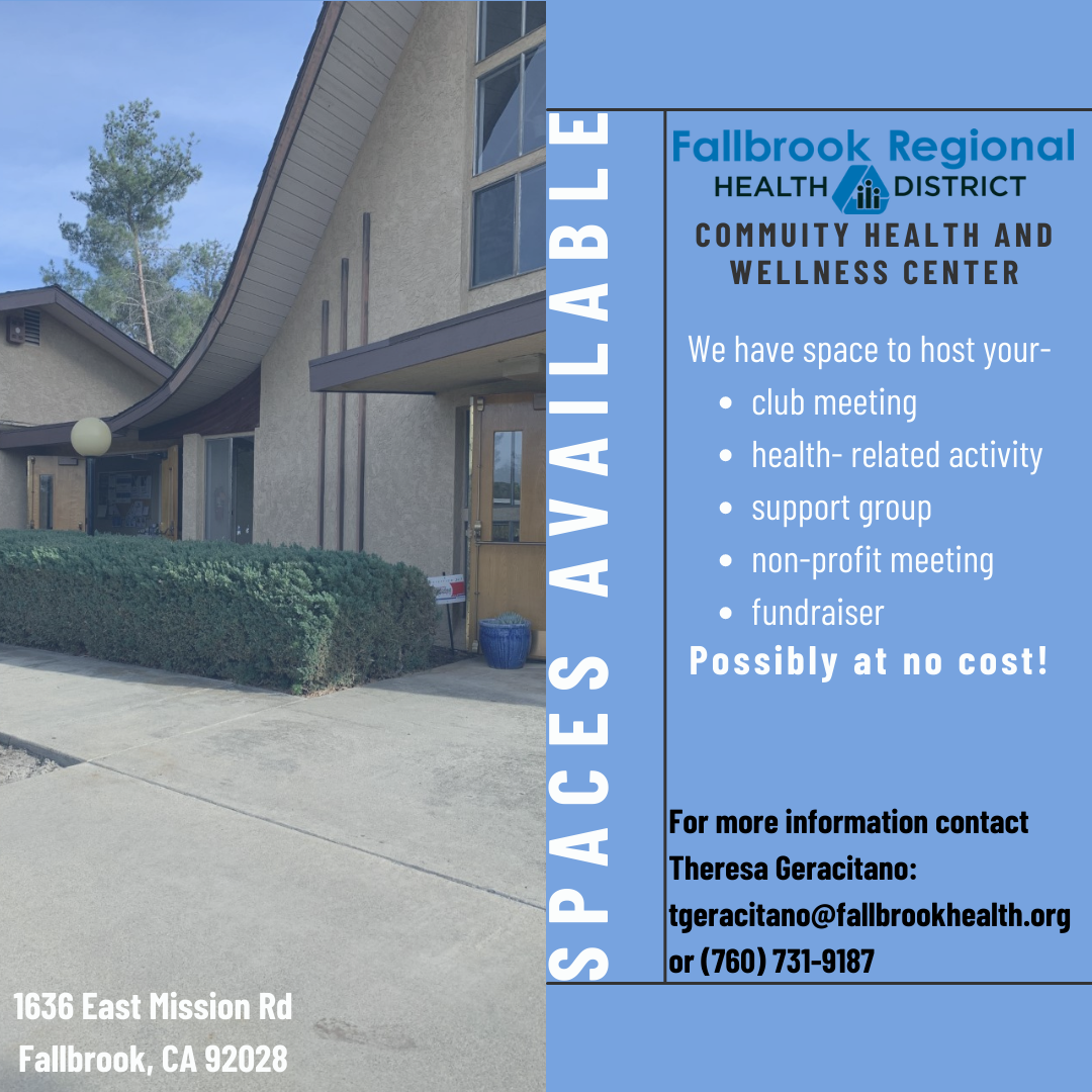 CHWC Space Available