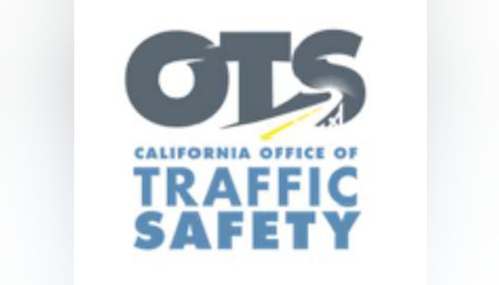 The image features the logo of the California Office of Traffic Safety (OTS).