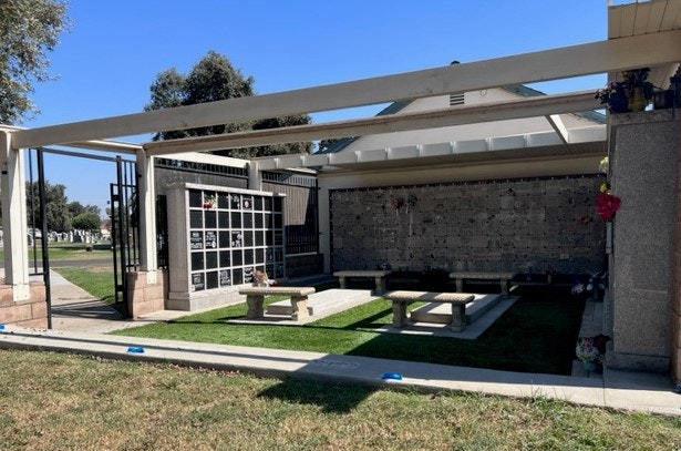 May contain: grass, plant, housing, and building