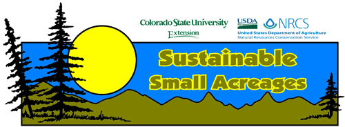 may contain: sustainable small acreages banner