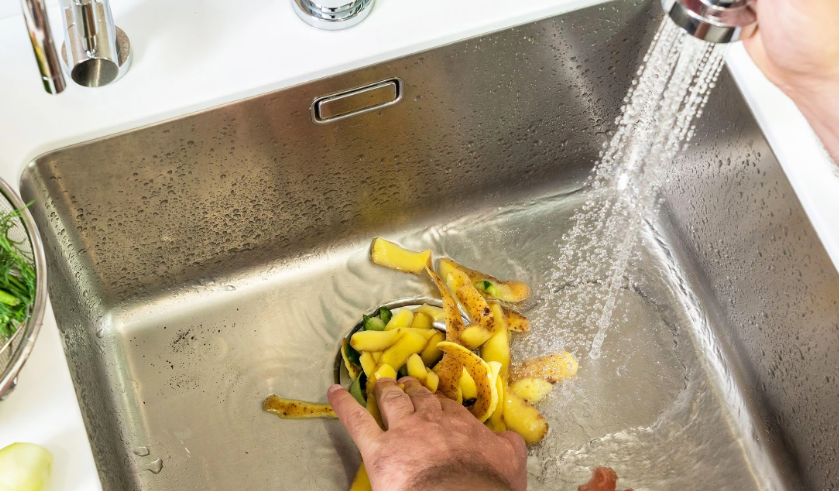 Disposal No No's, image of a sink with a disposal
