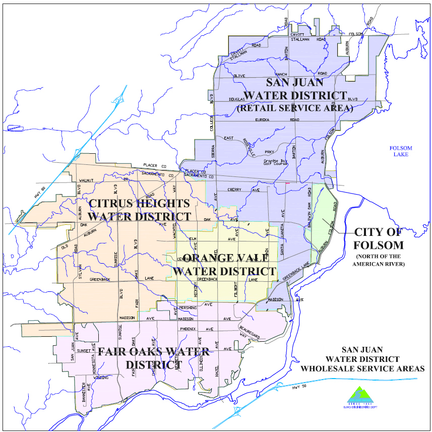 Wholesale Service Area Map