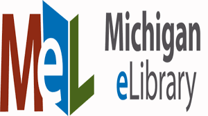 Logo for MeL Michigan e library