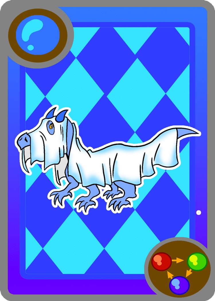 blue dragon card