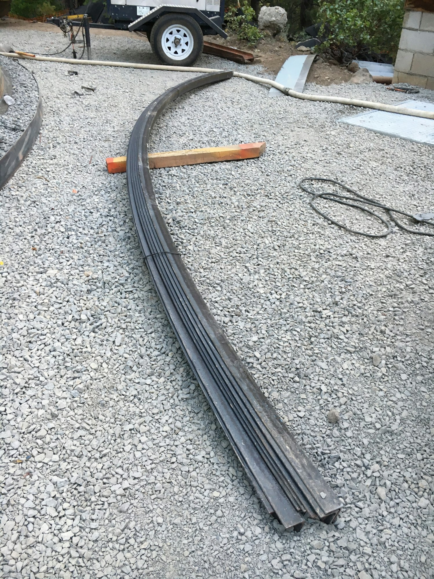 pre formed top rails