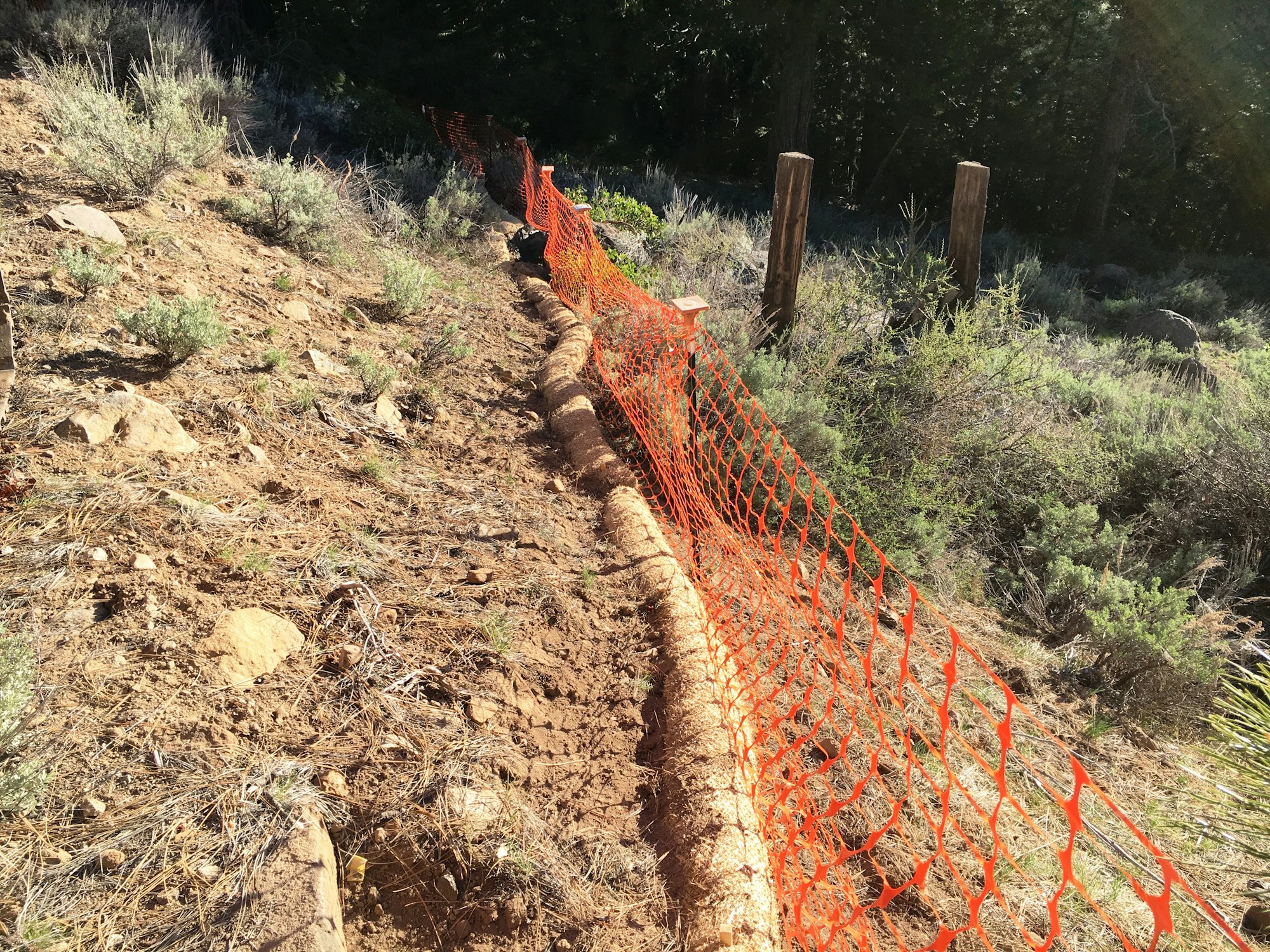May contain: gravel, dirt road, road, ground, and slope