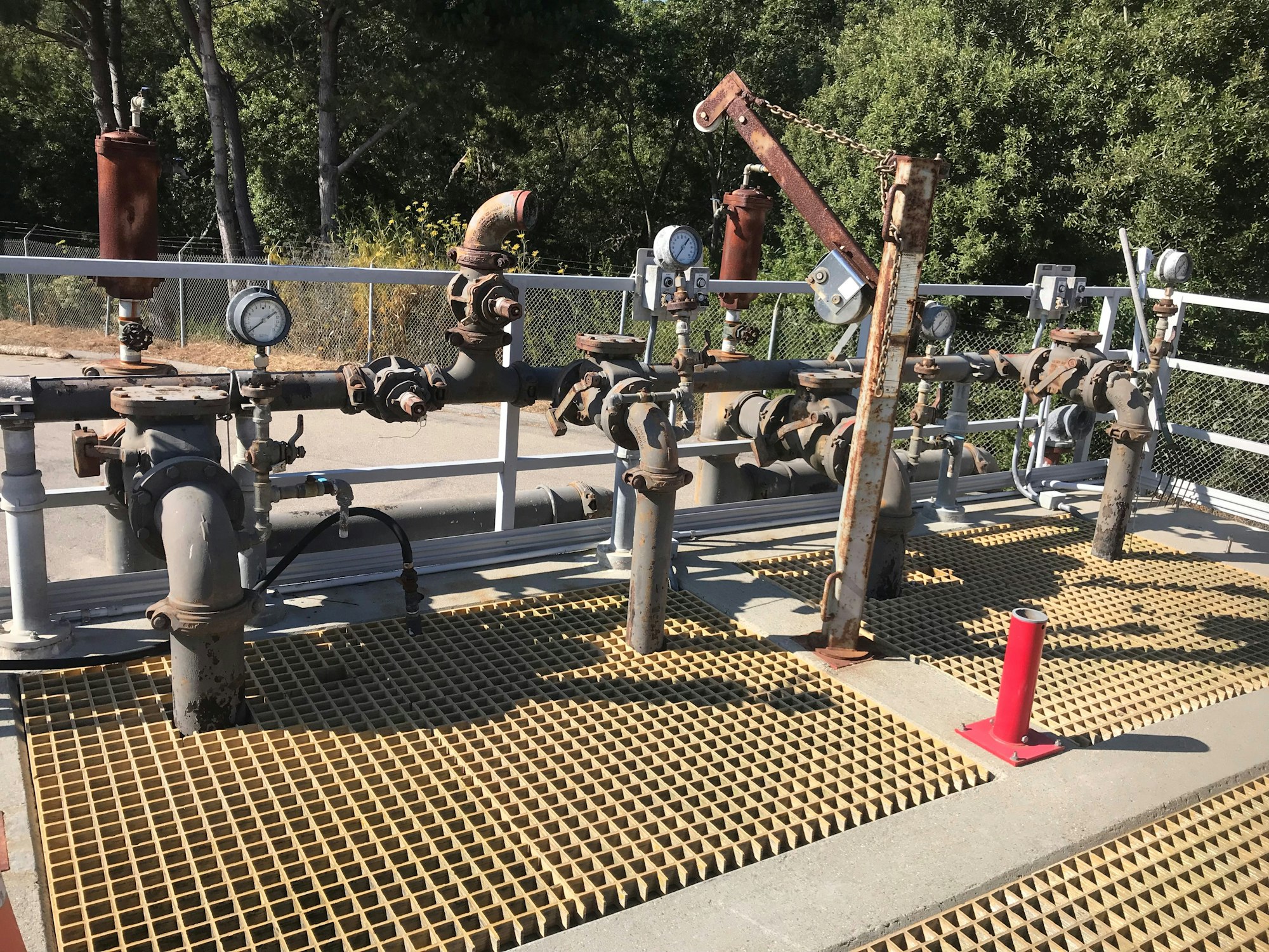 May contain: handrail, banister, and railing