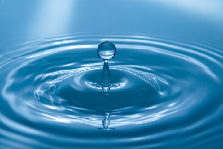 May contain: nature, outdoors, ripple, water, and droplet