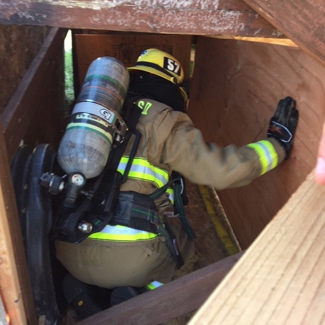 May contain: building, housing, attic, loft, human, and person