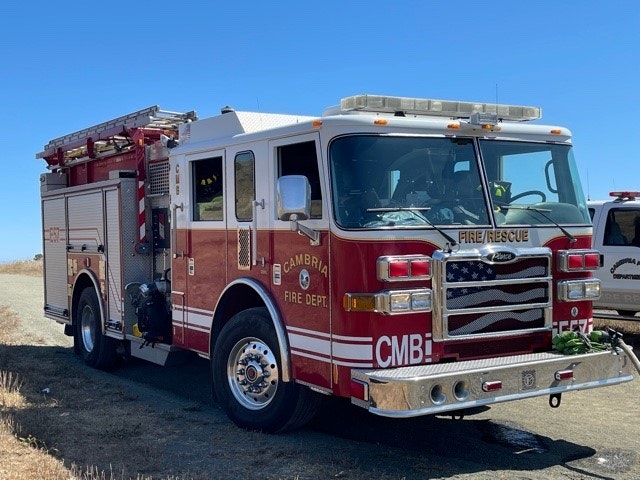 May contain: truck, vehicle, transportation, and fire truck