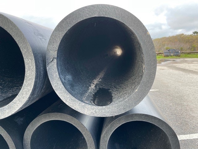 Pipes stacked