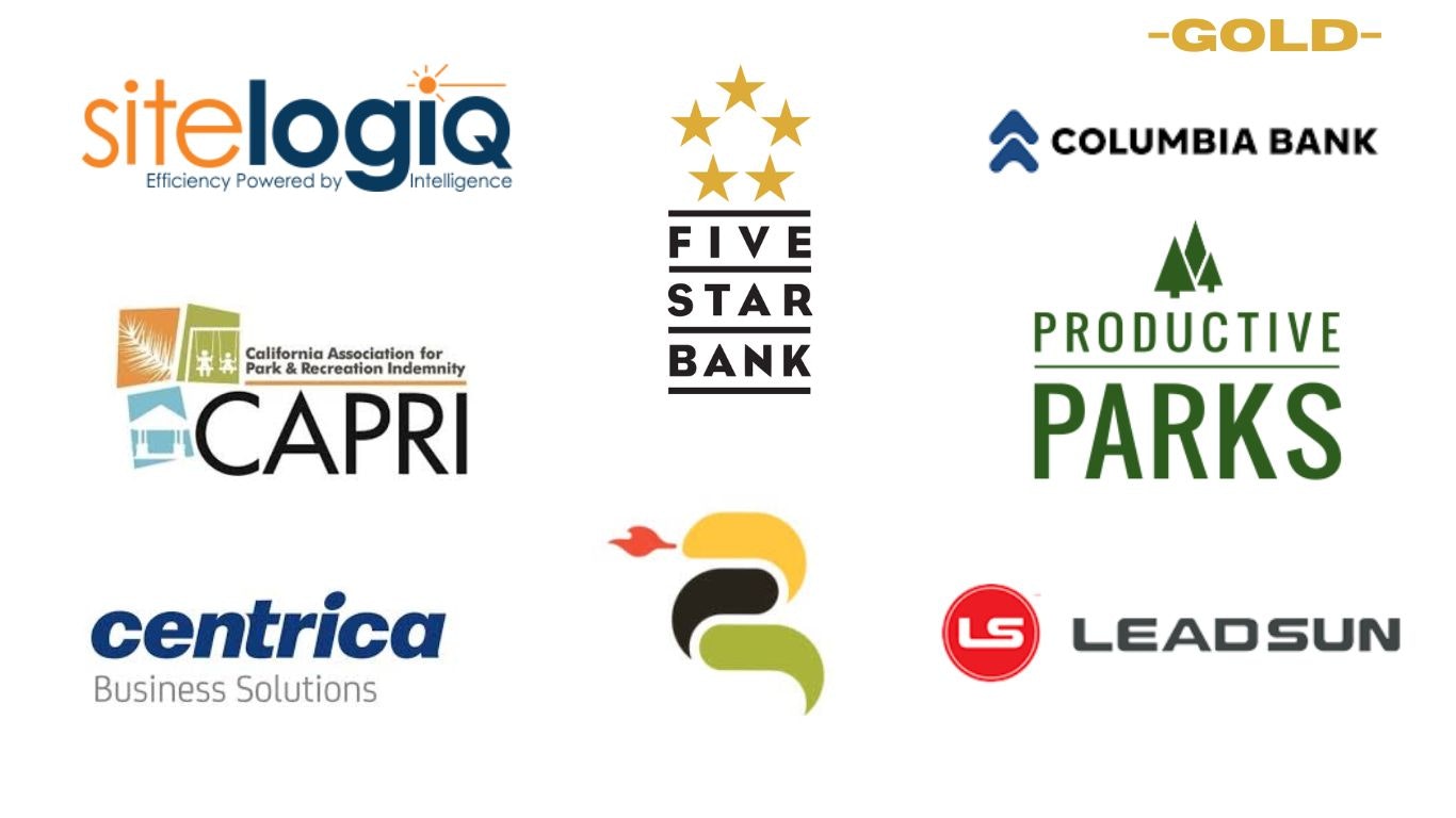 The image features logos of various companies and organizations, highlighting sponsors or partners in a grouped format.