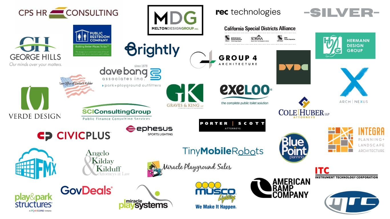 The image features various company logos, likely related to consulting, architecture, and public services.