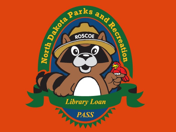 North Dakota Parks and Recreation Library Loan Pass Logo