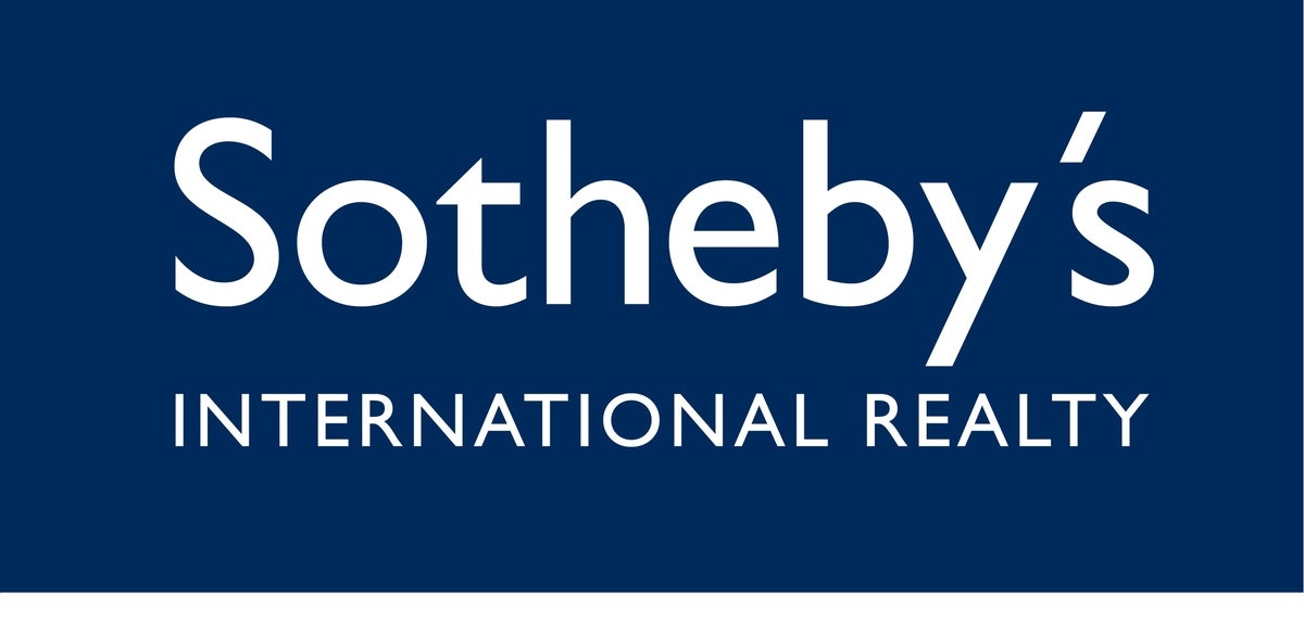 Sotheby's International Realty logo on a dark blue background.