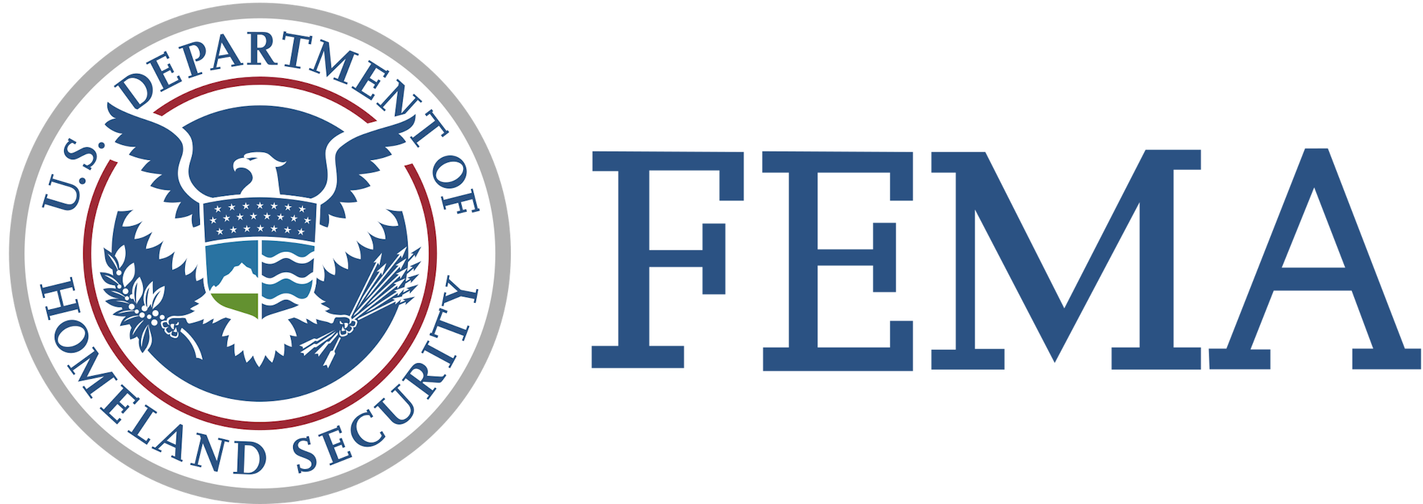 May contain: logo FEMA, US Department of Homeland Security