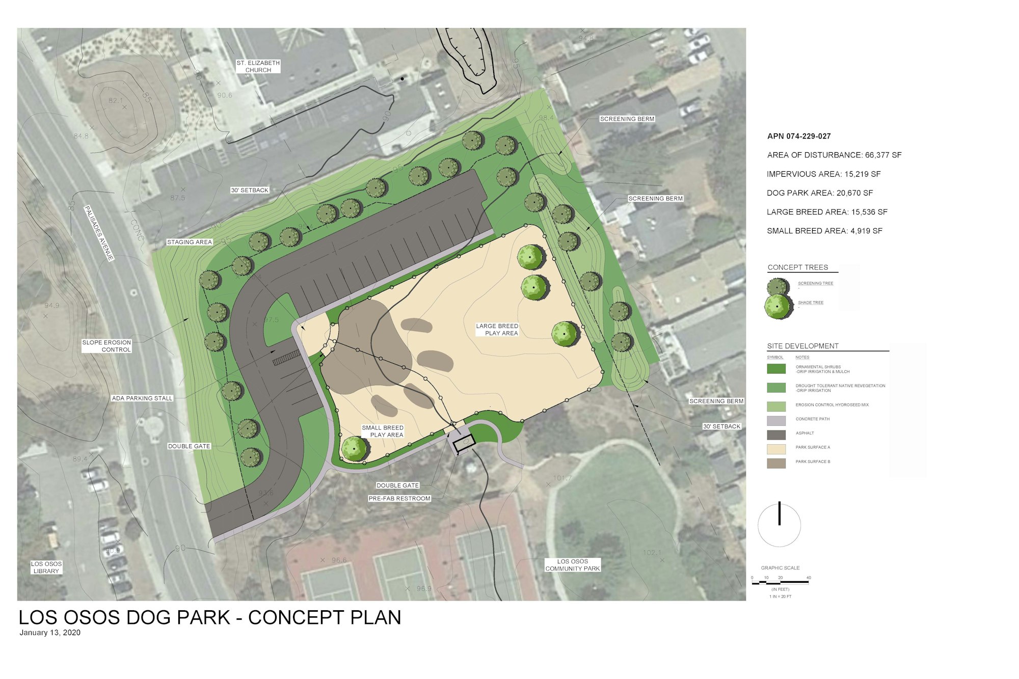 Los Osos Dog Park Concept Plan