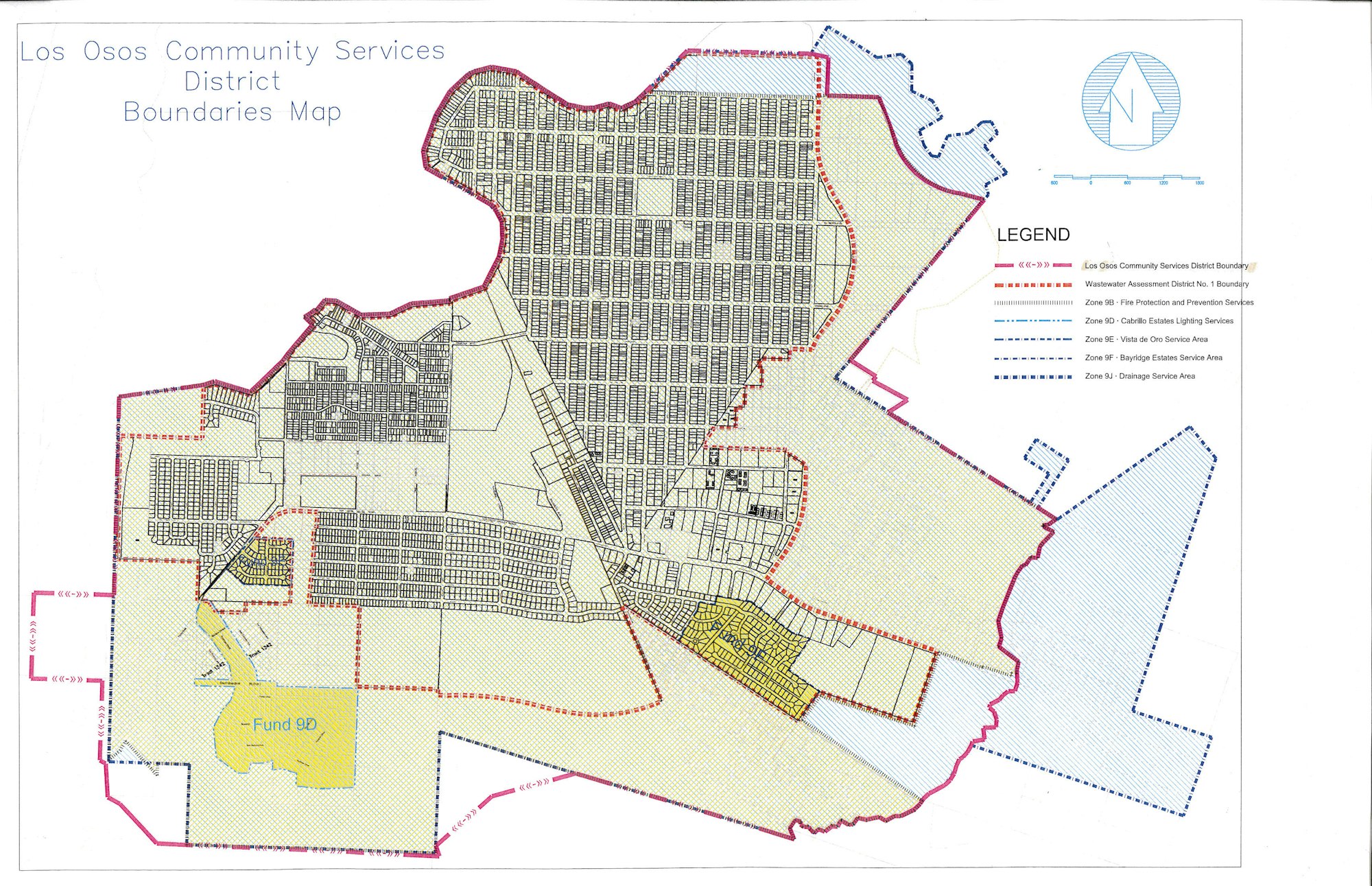 Los Osos Community Service District Boundries Los Osos Community