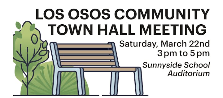 Los Osos Community Town Hall Meeting, Saturday, March 22nd, 3pm-5pm, Sunnyside School Auditorium.