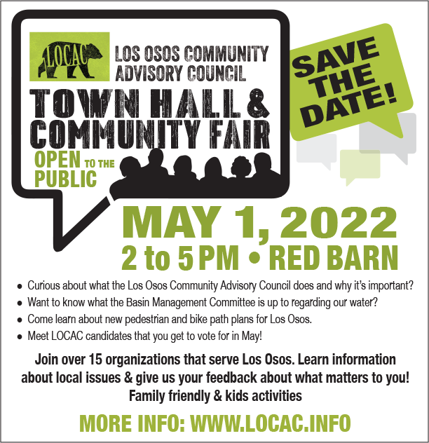 LOCAC Townhall & Community Fair Flyer on May 1 at 2PM