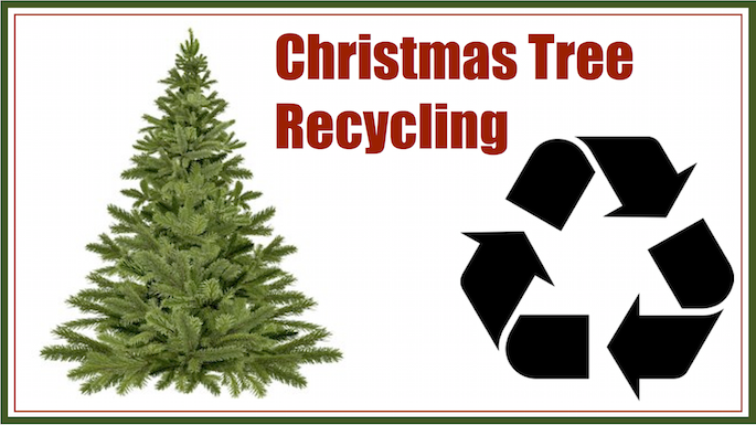 recycling symbol Christmas Tree