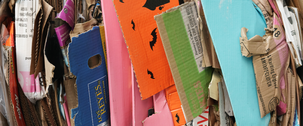 May contain: Folded up Cardboard Boxes