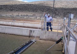 May contain: adult, male, man, person, construction, and handrail