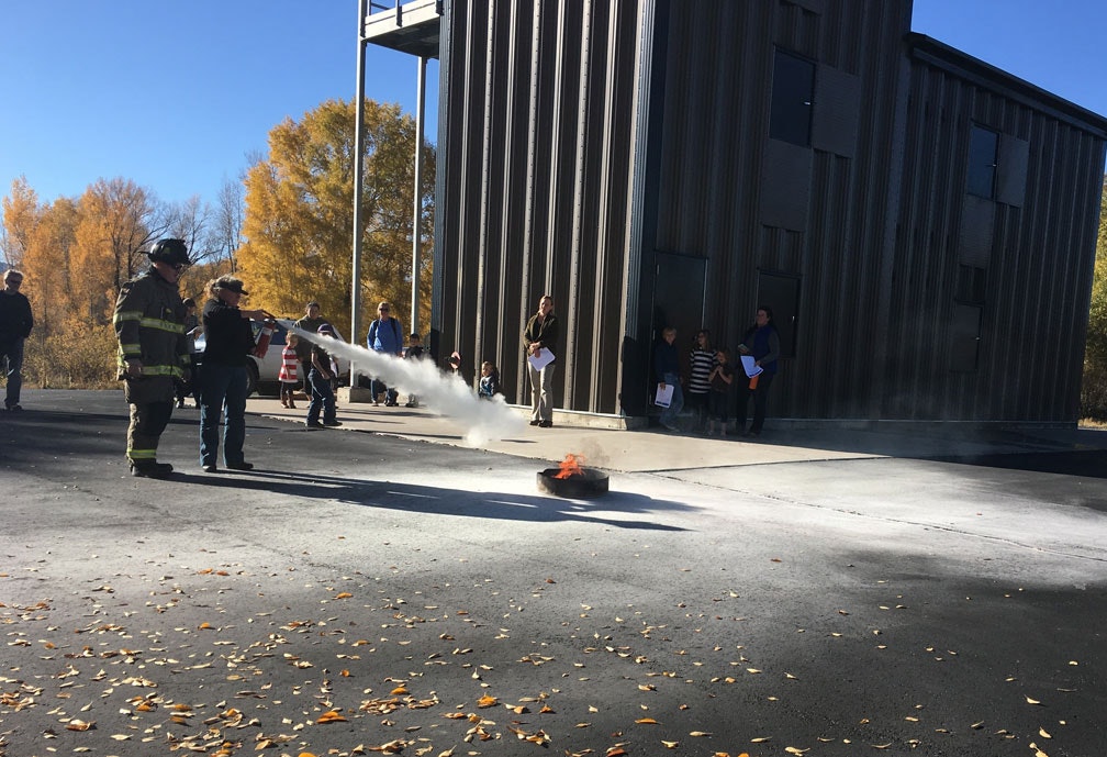 firefighter training residents