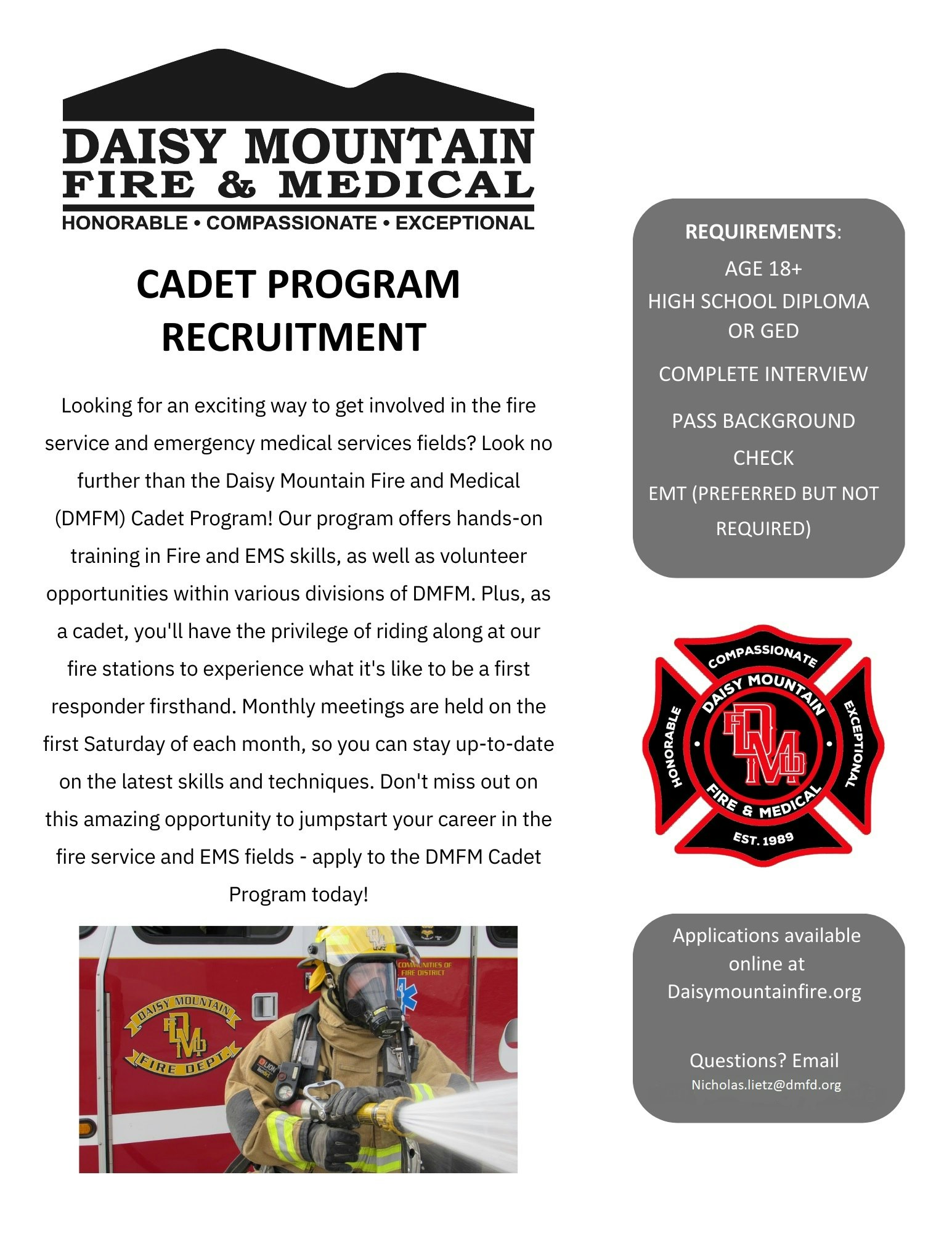May contain: advertisement, poster, firefighter person in protective clothing, gloves, and helmet
