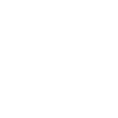 White dollar sign on a black background.