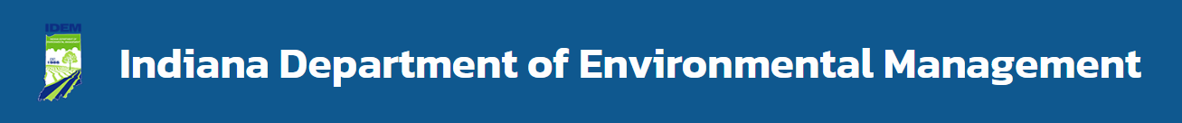 Logo of the Indiana Department of Environmental Management.