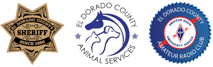 Caldor Fire Animal Rescue - El Dorado County - Sheriff, Animal Services, Amateur Radio Emergency Services