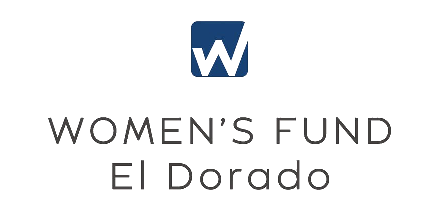 A logo for "WOMEN'S FUND El Dorado" with stylized 'W' above the text.