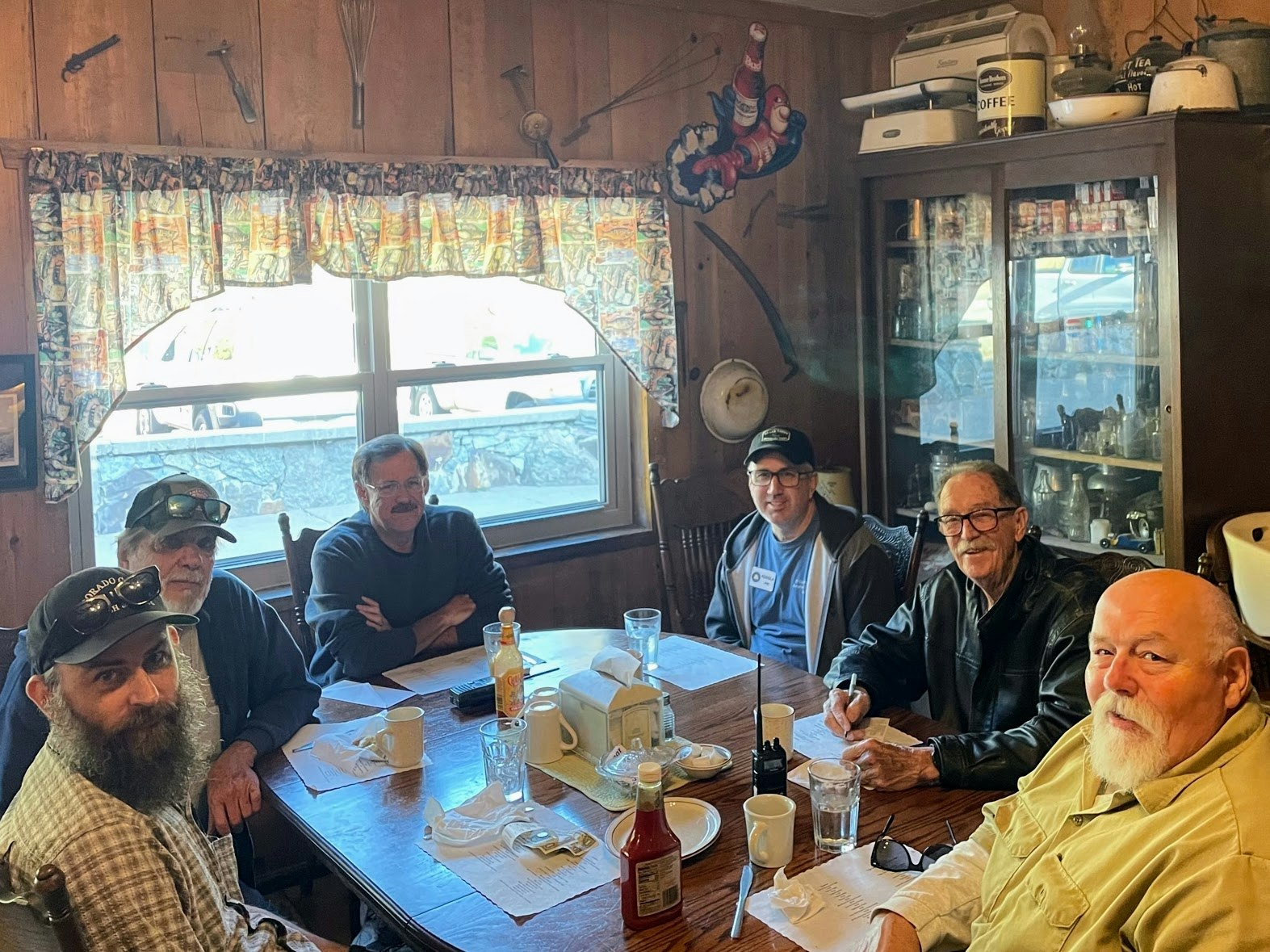 EDCARC Breakfast before Big Hill SOTA/POTA 2023 event