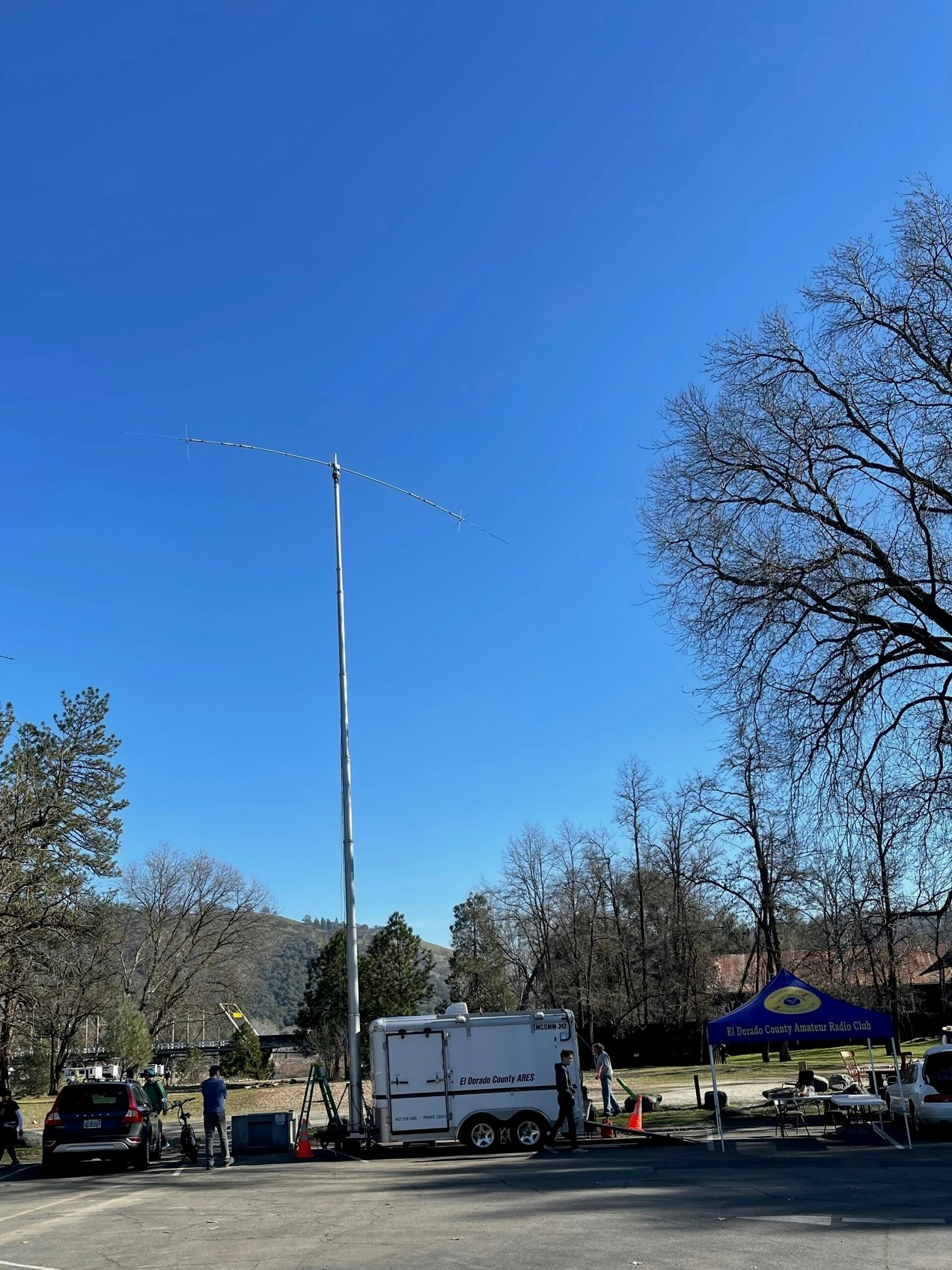 El Dorado County Amateur Radio Club Special Event Station for Winter Field Day