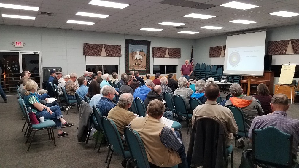 Bob Hess W1RH presents to the El Dorado County Amateur Radio Club