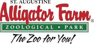 Text: "St. Augustine Alligator Farm Zoological Park. The Zoo for You!"