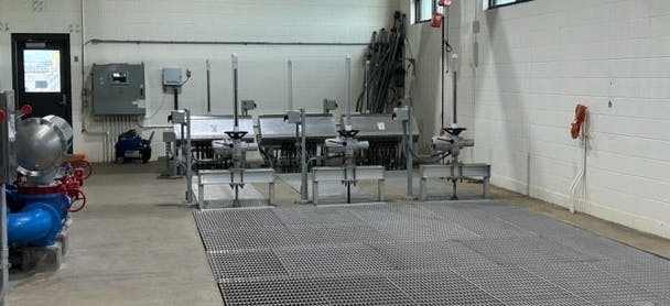 May contain: floor, architecture, building, factory, manufacturing, and workshop