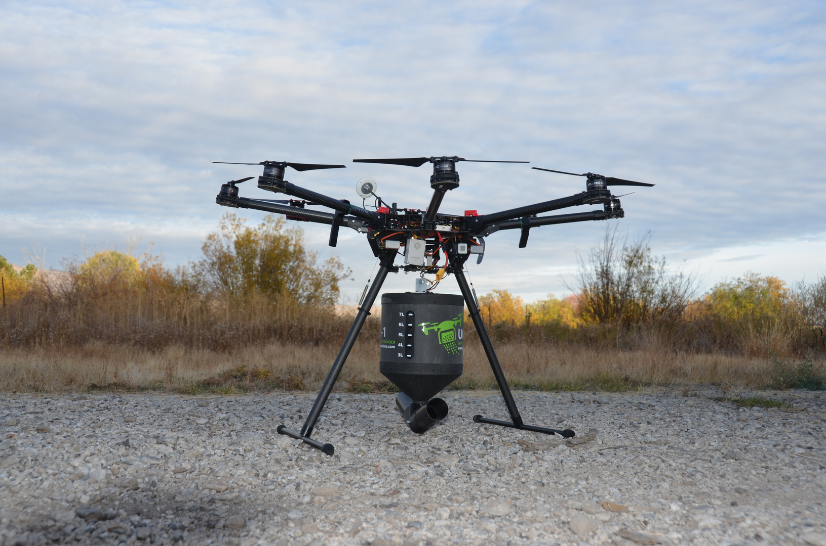 May contain: gravel, road, aircraft, helicopter, transportation, vehicle, coil, machine, rotor, and spiral