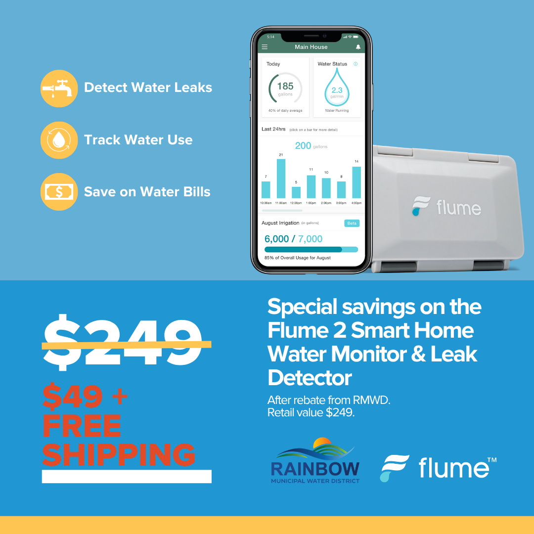 Special offer on Flume 2 Water Monitor & Leak Detector: $49 + free shipping. Detect leaks, track water use, save on bills.