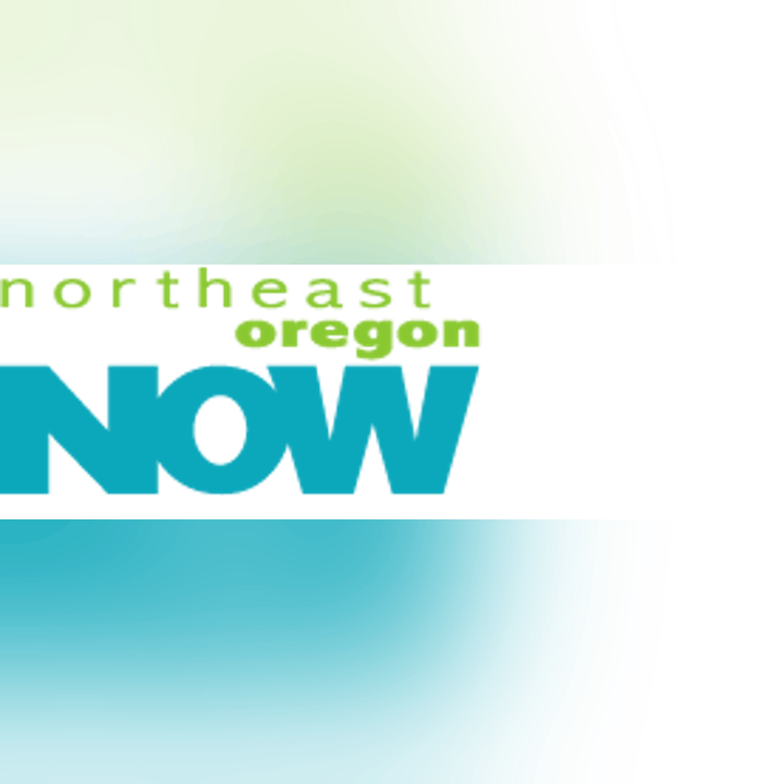 The image features the text "northeast oregon NOW" in a stylized logo format, indicating a focus on current events or news in Northeast Oregon.