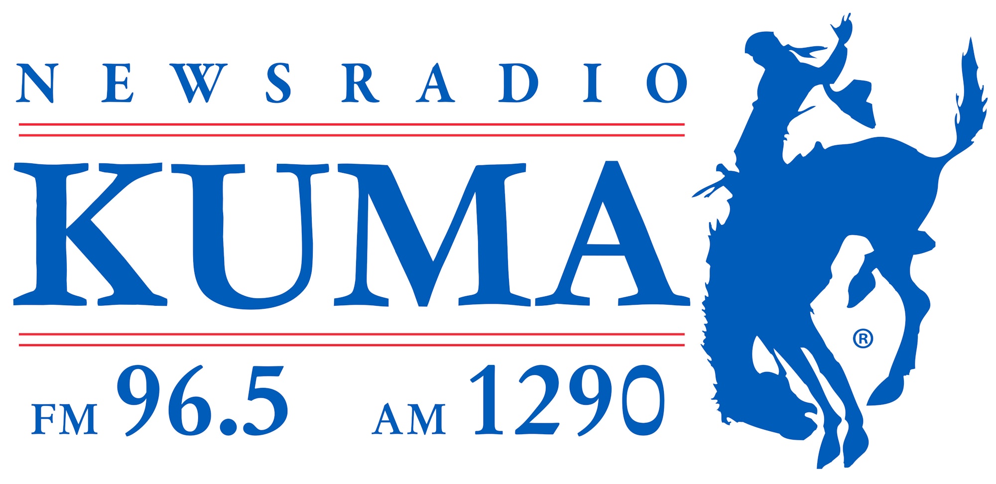 The image features the logo of KUMA Newsradio, with "FM 96.5 AM 1290" displayed prominently.