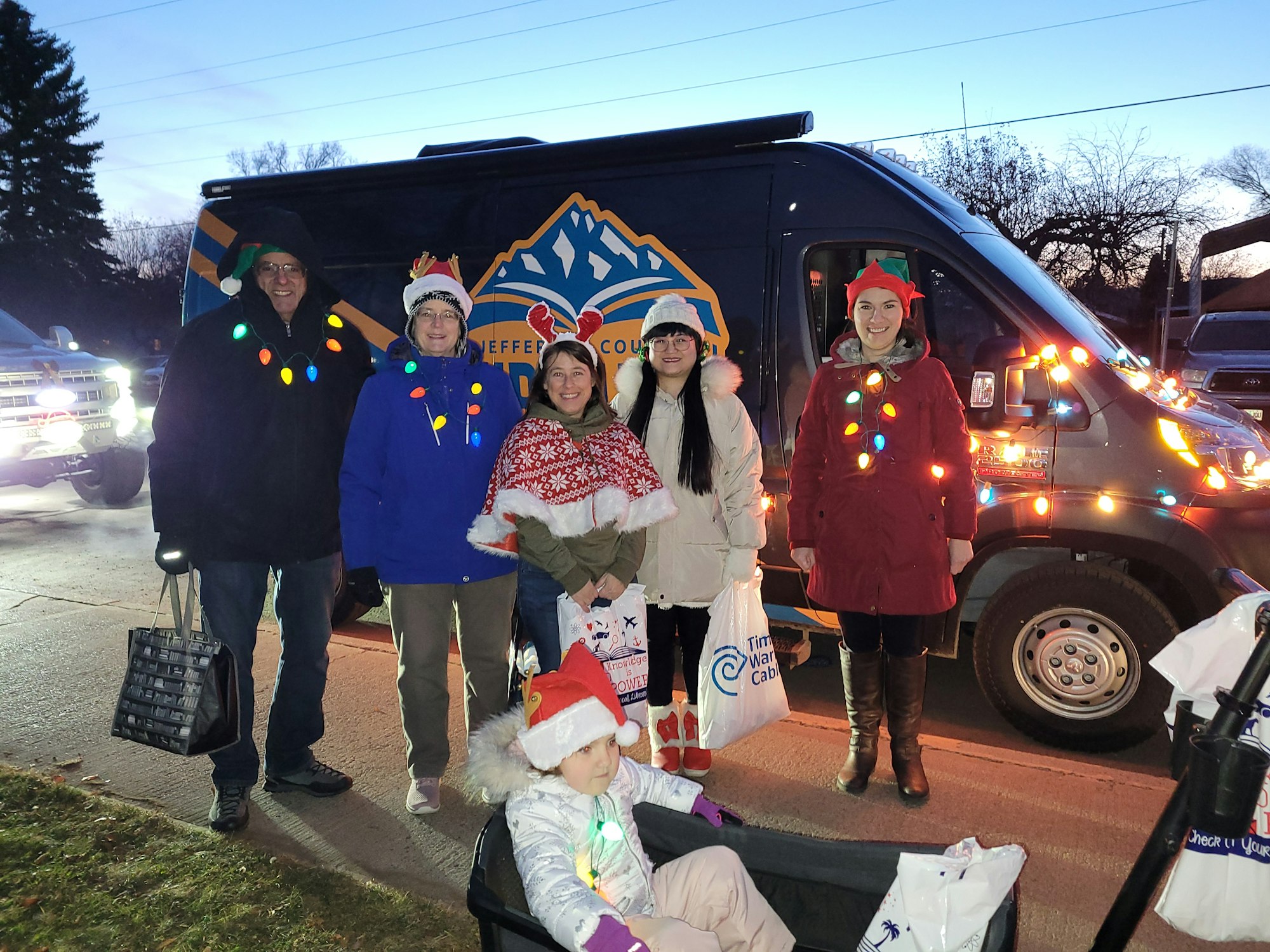 Library Bus and Members