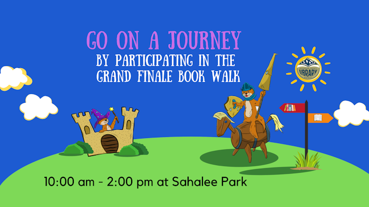 Banner for Grand Finale Book Walk