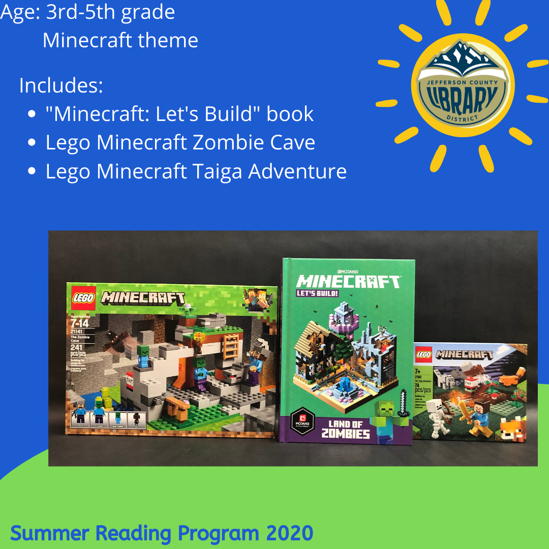 Prize: Minecraft for upper elementary age