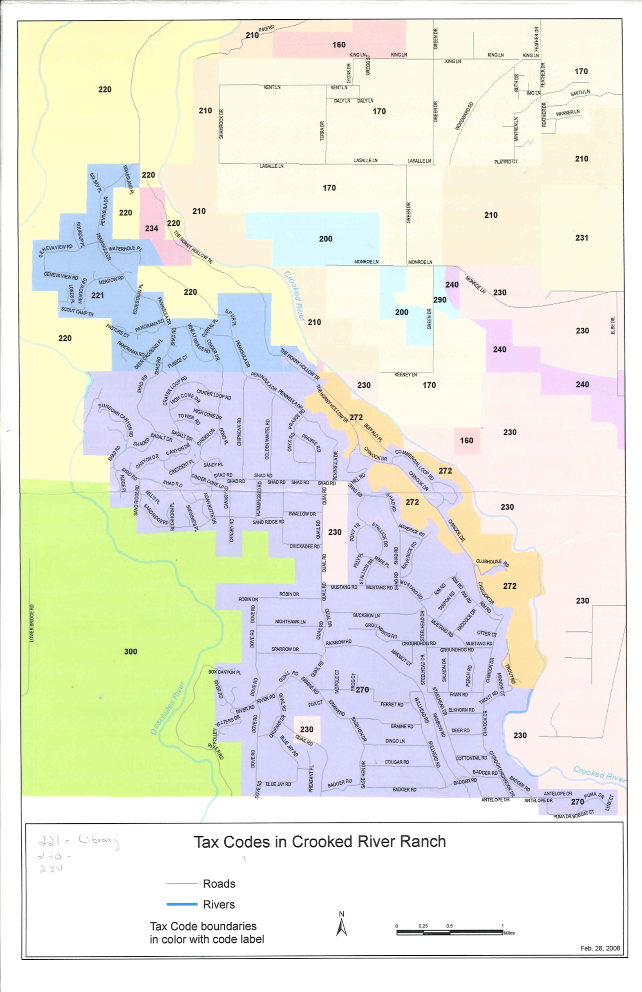 a map of crooked river ranch