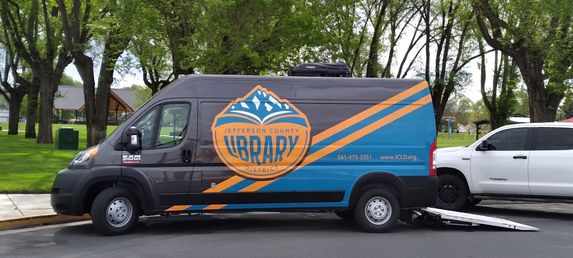 Photo of the Library BookMobile