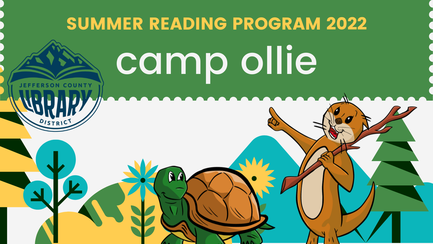 Summer Reading Program 2022 Camp Ollie Jefferson County Library