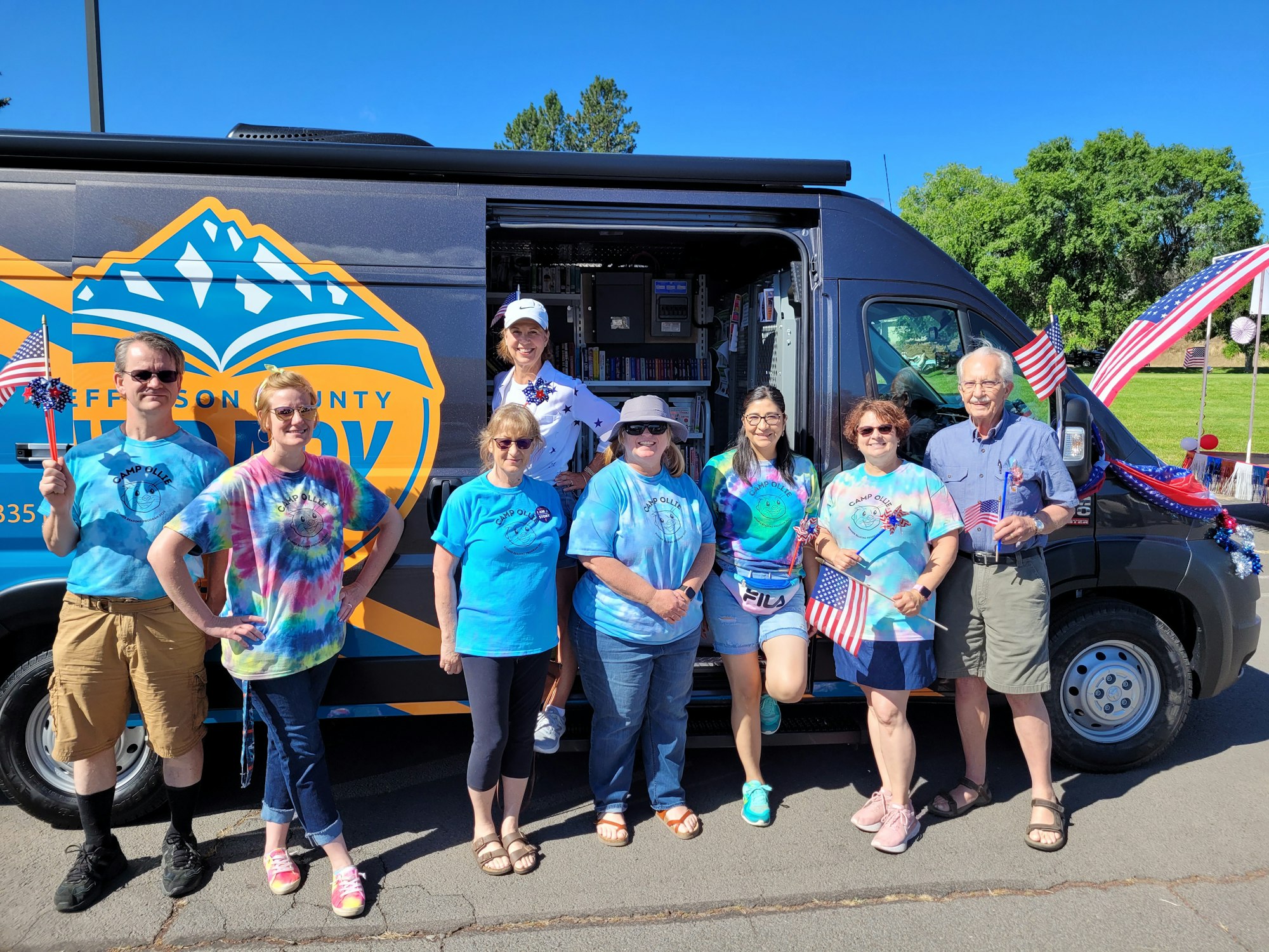 Library Bus and Members