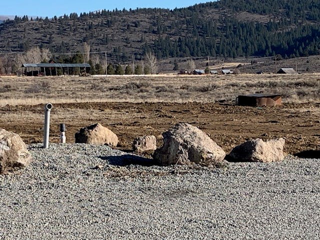 Sierra Valley, underground storage tank site, access pipes